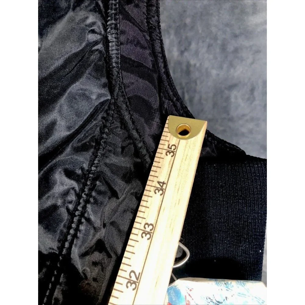 Vintage Swiss Alps Ski Suit Size 12 / Nice Vintage Black Ski - Picture 11 of 11